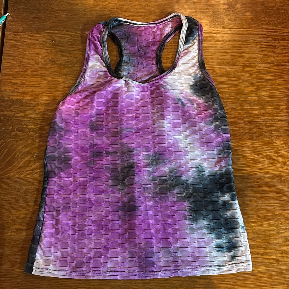 Women's size L/Xl work out racer back tank